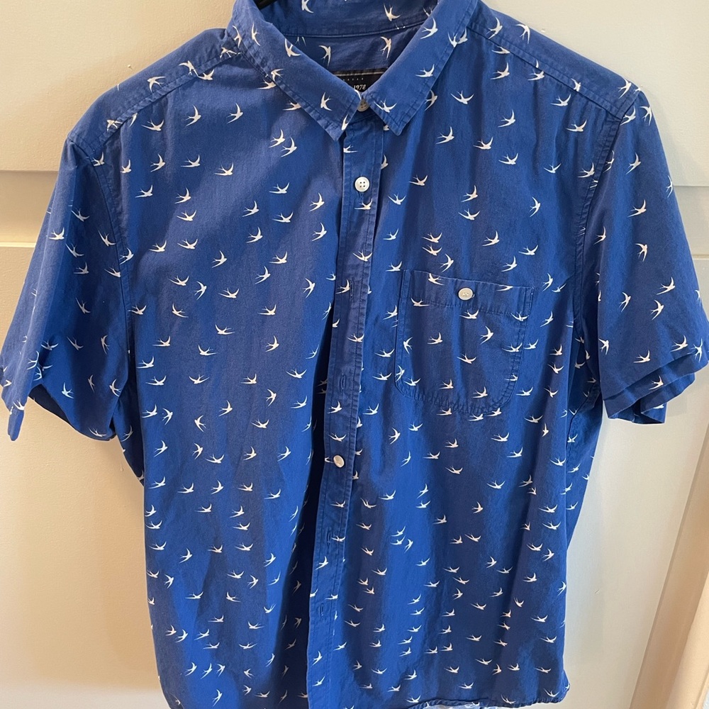 Topman Swallow Button Down - s/s